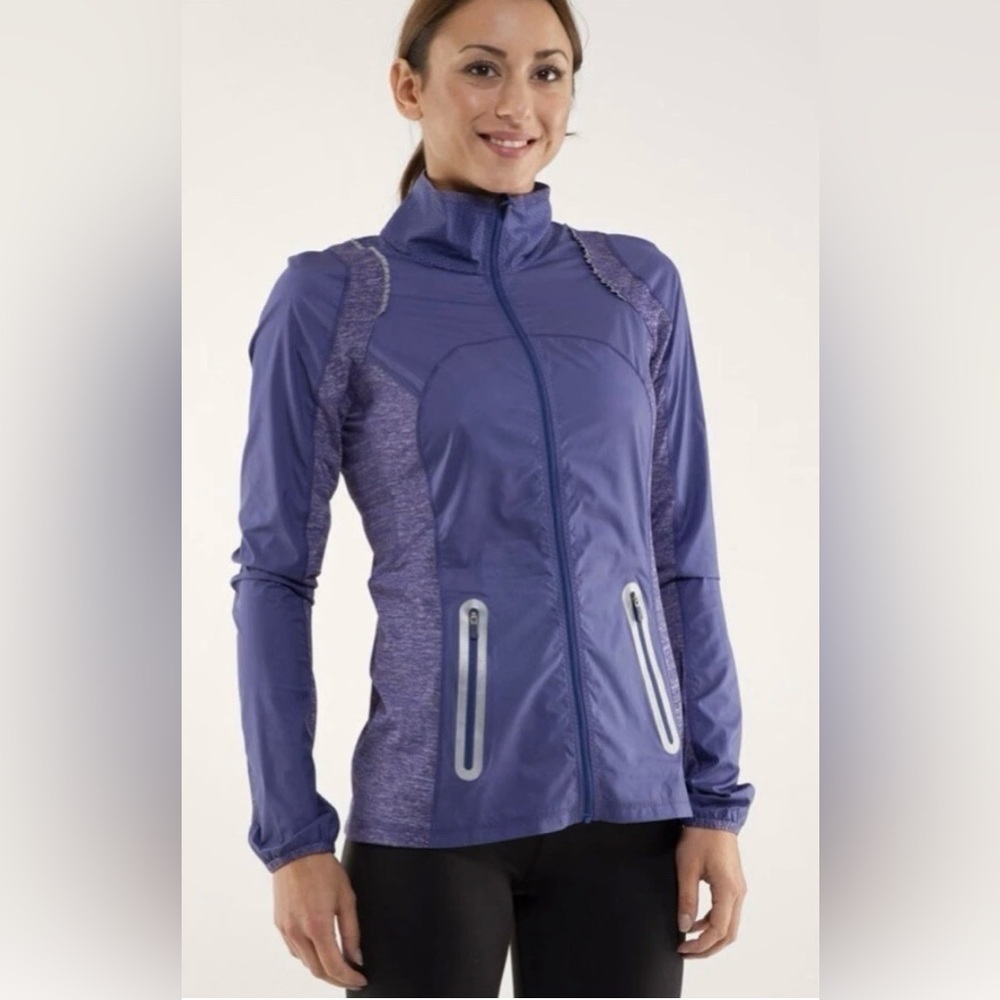 Lululemon Run: Nothin' But Run Jacket
Power Purple